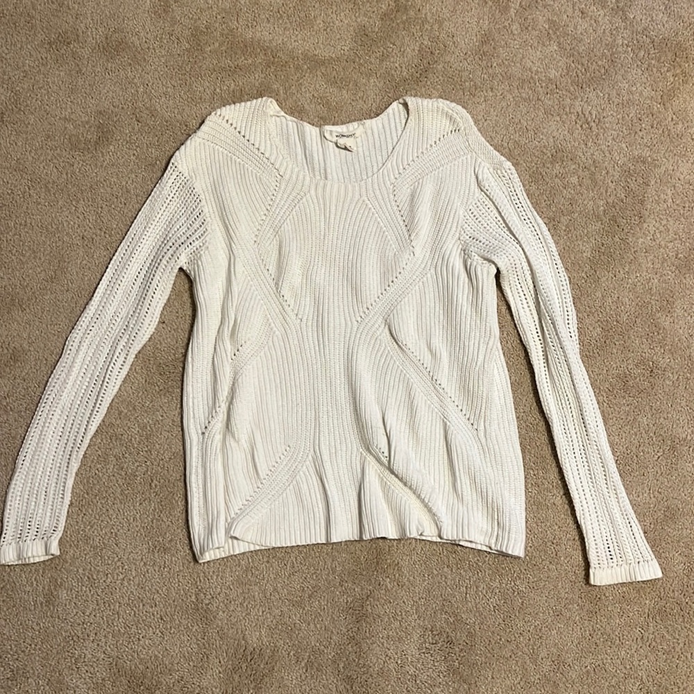 White sweater